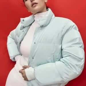 Women's Summit Puffer Jacket Halcyon Blue XL New